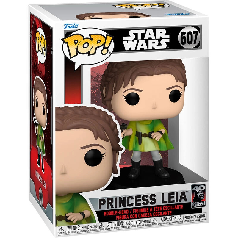 Funko Pop! Star Wars 40th Princess Leia #607
