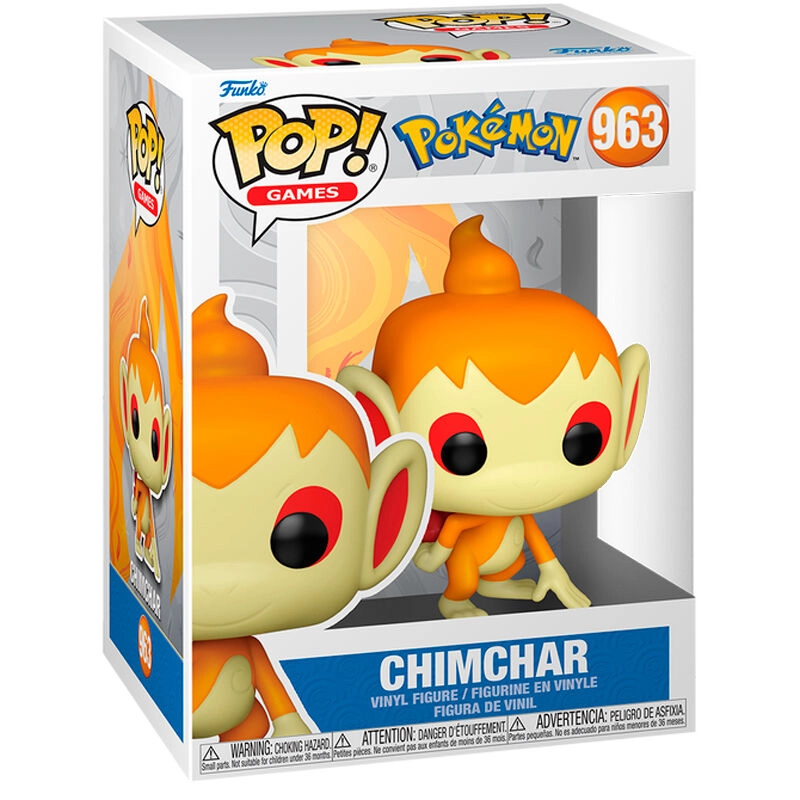 Funko Pop! Games Pokémon Chimchar (Panflam/Ouisticram) #963 - 1 kus