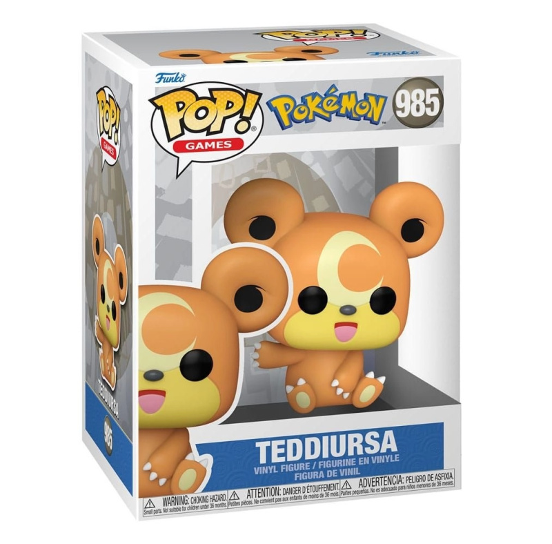 Funko Pop! Pokémon Teddiursa #985 - 1 kus