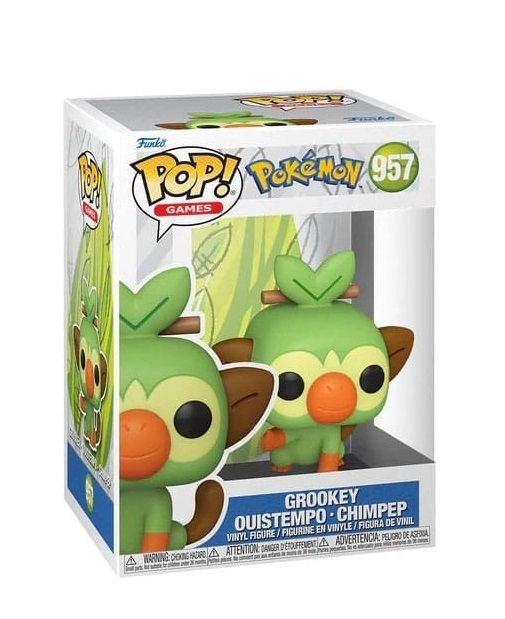 Funko Pop! Pokémon Grookey #957 - 1 kus