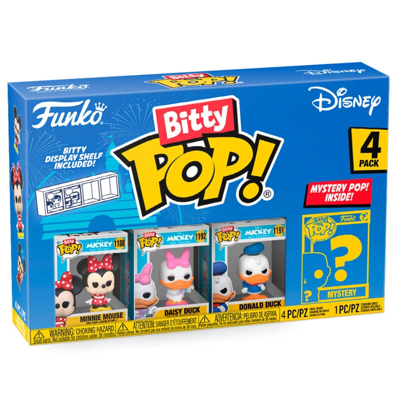 Funko Bitty POP! Disney Minnie Mouse balení 4 figurek