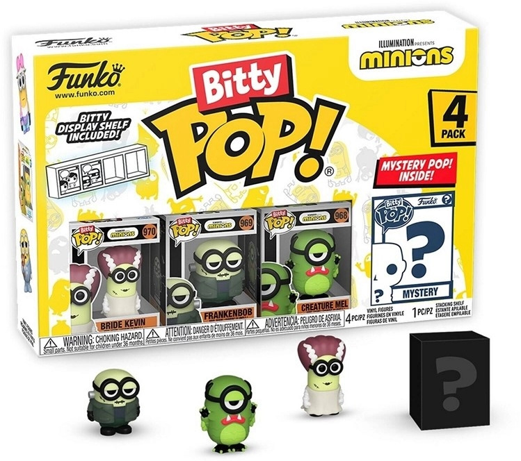 Funko Bitty POP! Mimoni – Frankenbob (balení 4 ks)
