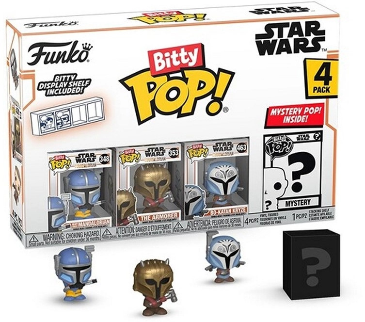 Funko Bitty POP! Star Wars – heavy mandalorian (balení 4 ks)