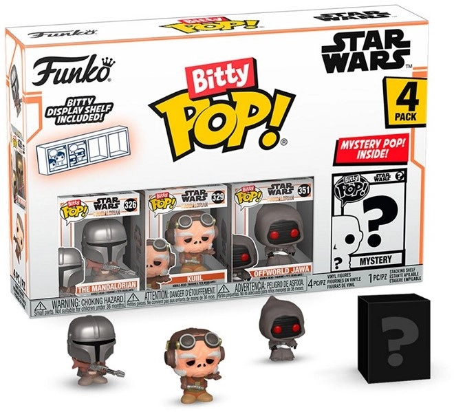 Funko Bitty Pop! Star Wars: The Mandalorian balení 4 figurek