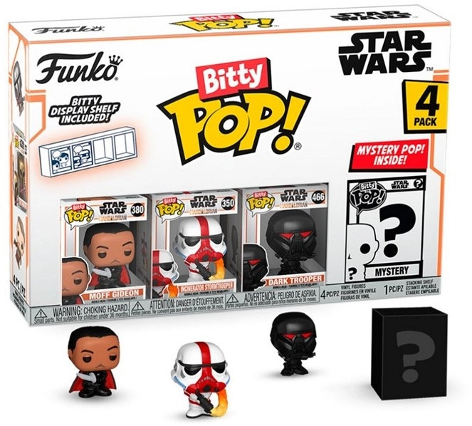 Funko Bitty POP! Star Wars: The Mandalorian – Moff Gideon (balení 4 ks)
