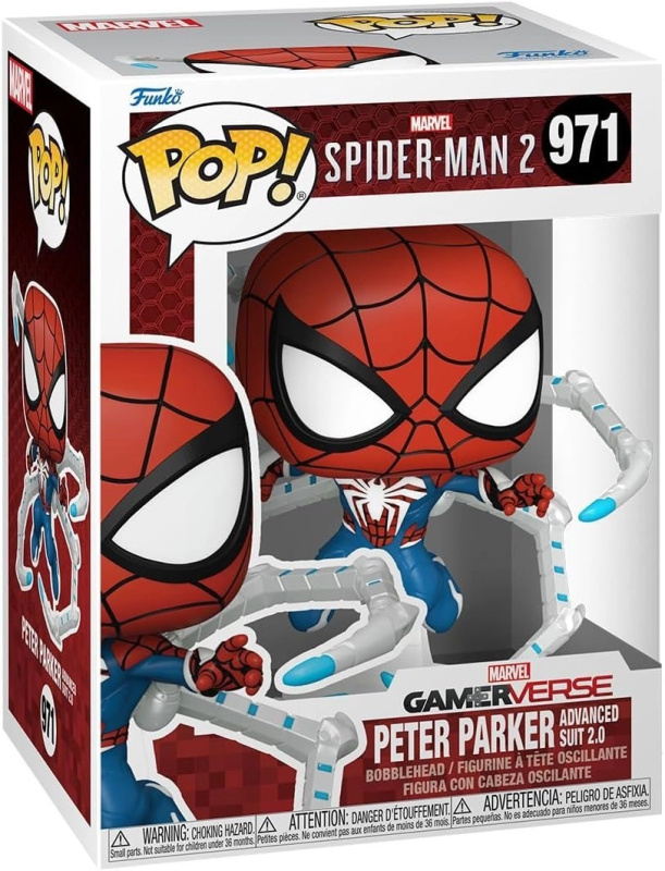Funko Pop! Spider-Man 2 - Peter Parker (advanced suit 2) - 1 kus