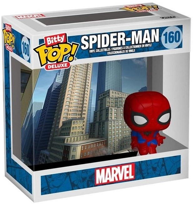 Funko Bitty pop! deluxe Spider-Man (cityscape) 160 - 1 kus