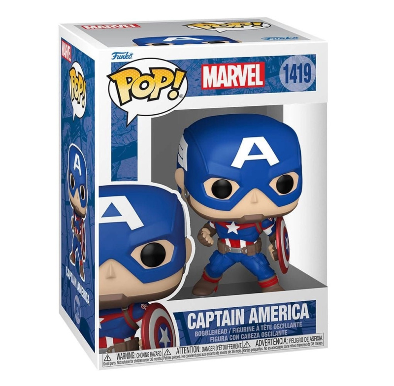 Funko Pop! Marvel new classic Captain America #1419 - 1 kus