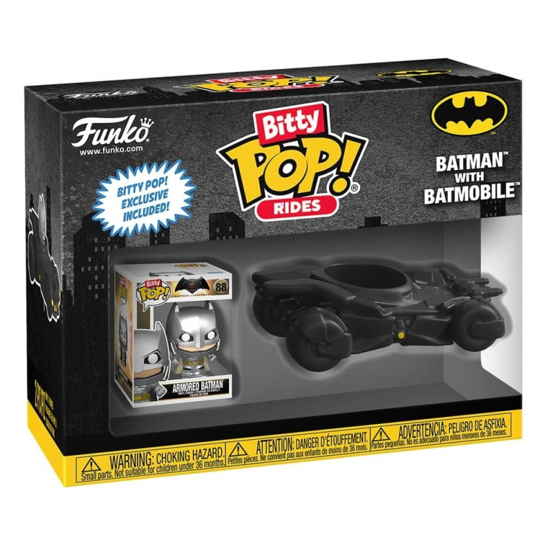 Funko Bitty Pop! Rides Batman s batmobilem - 1 kus