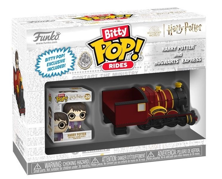 Funko Bitty pop rides Harry Potter + hogwarts express - 1 kus