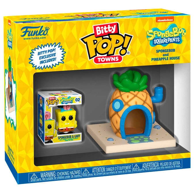 Funko Bitty Pop Towns – SpongeBob a ananasový dům