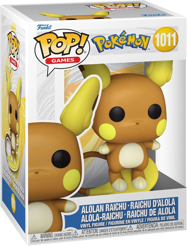 Funko Pop! Games Pokémon - Alolan raichu #1011 - 1 kus