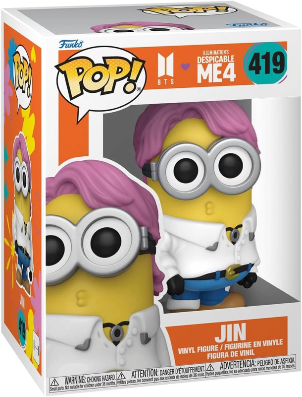Funko Pop! Já, padouch 4: Mimoň Jin - 1 kus