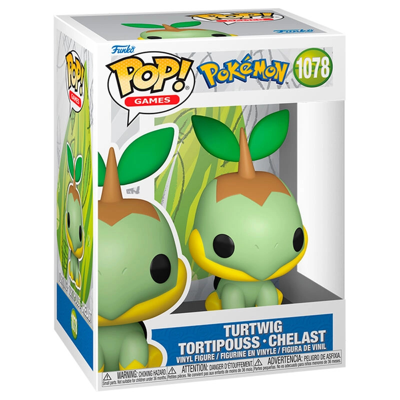 Funko Pop! Games Pokémon Turtwig (Chelast) #1078 - 1 kus