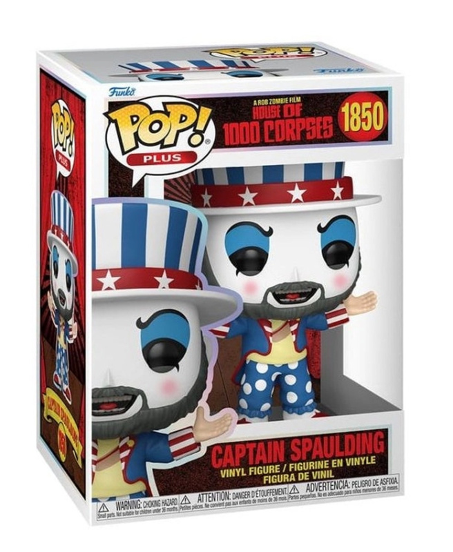 Funko Pop! Plus House of 1000 Corpses – Captain Spaulding #1850 - 1 kus