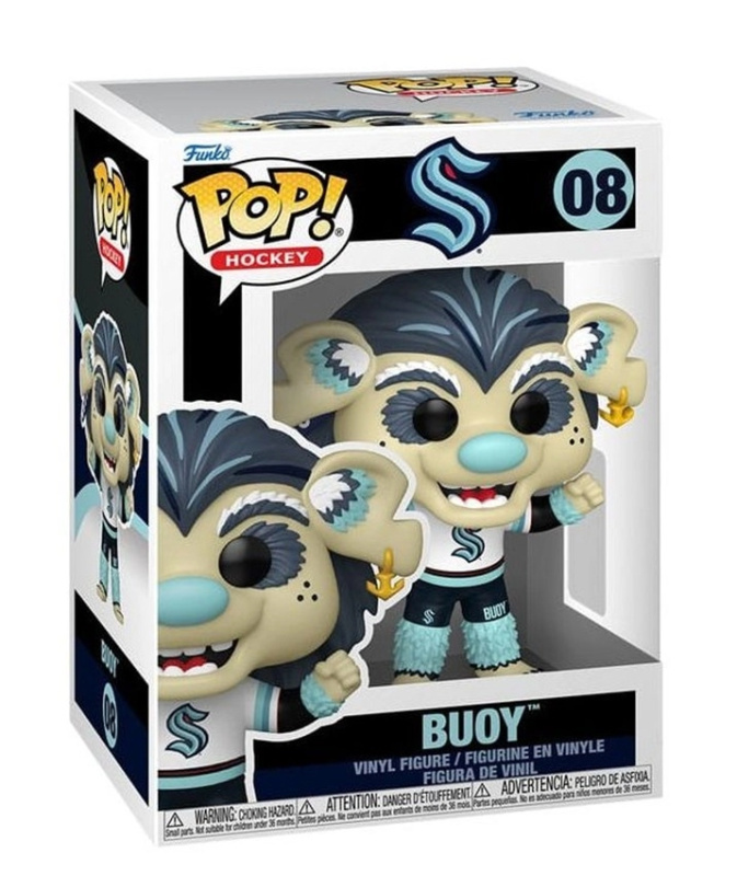 Funko Pop! Hockey NHL mascoti: Seattle Kraken – Buoy #08 - 1 kus