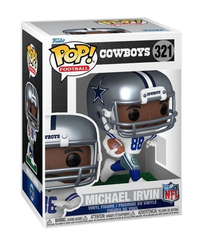 Funko Pop! Football NFL Michael Irvin (Dallas Cowboys) #321 - 1 kus