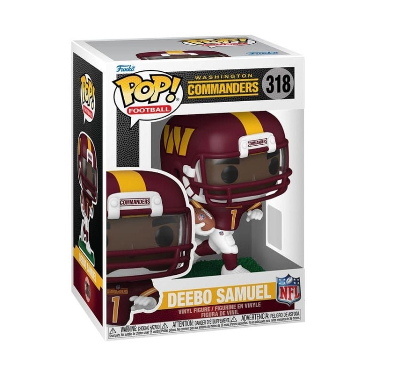 Funko Pop! Football NFL Deebo Samuel – Washington Commanders #318 - 1 kus
