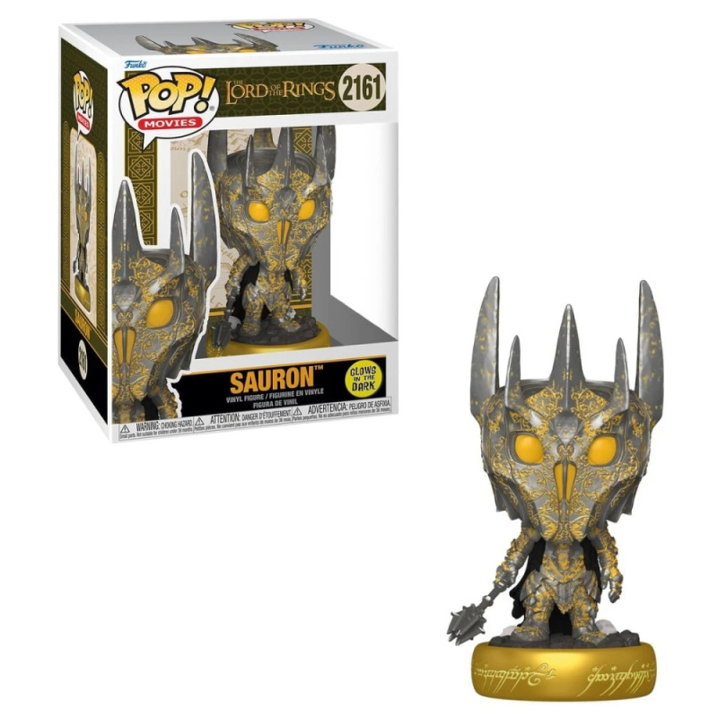 Figurka Pán prstenů - Sauron with Weapon Funko POP!, svítící