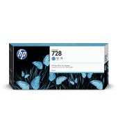 Inkoustová kazeta HP 728 azurová (300 ml) (F9K17A)