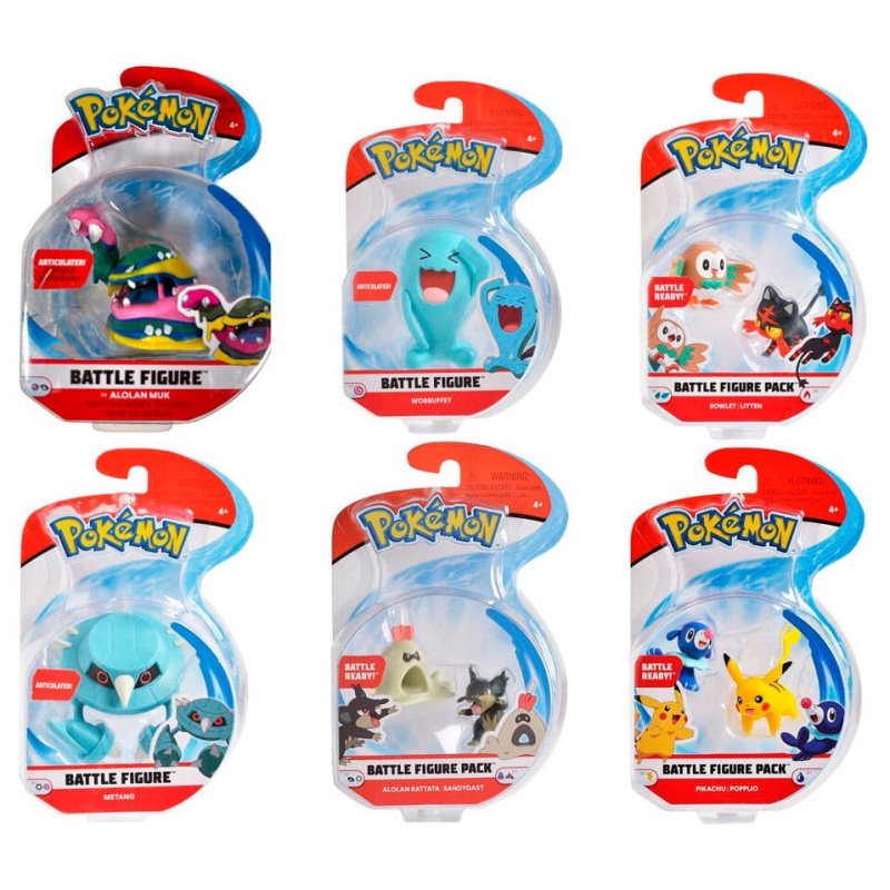 Pokémon battle figurka 5 cm (assort) - 1 kus