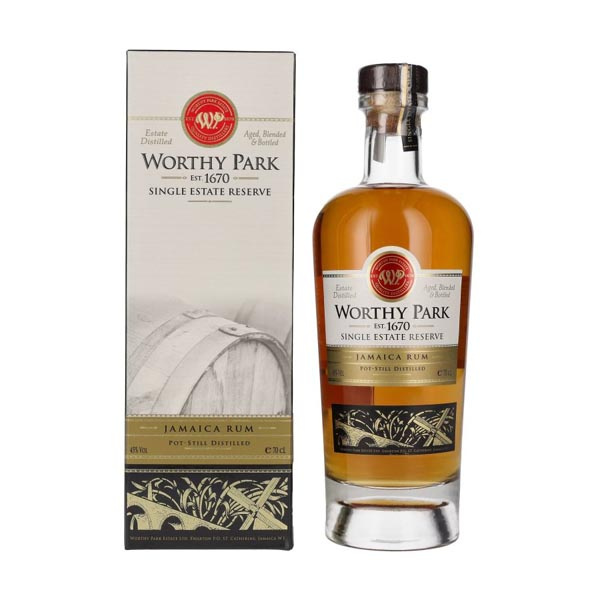 Worthy Park Single Estate Reserve 45% 0,7 l (karton)