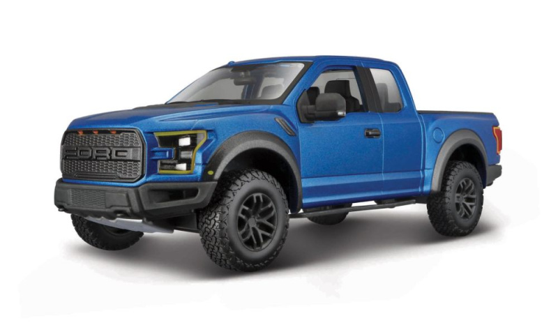 Maisto -  2017 Ford F-150 Raptor, modrá, 1:24