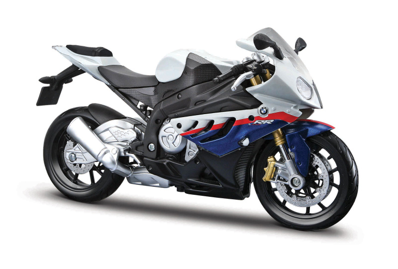 Maisto - Stavebnice - Motocykl BMW S1000 RR, 1:12