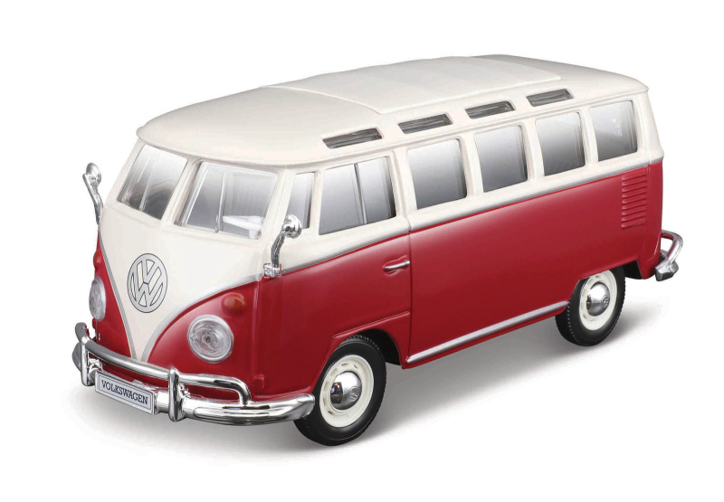 Maisto - Stavebnice - Volkswagen Van Samba, 1:25