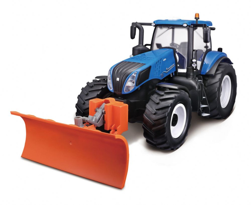 Maisto RC - New Holland Traktor s radlicí se světly, 2,4 GHz