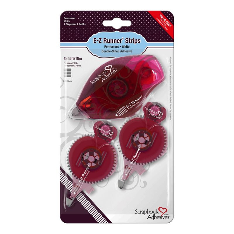 Roller permanentní lepidlo 8mmx15m + náhradní náplň (2ks)