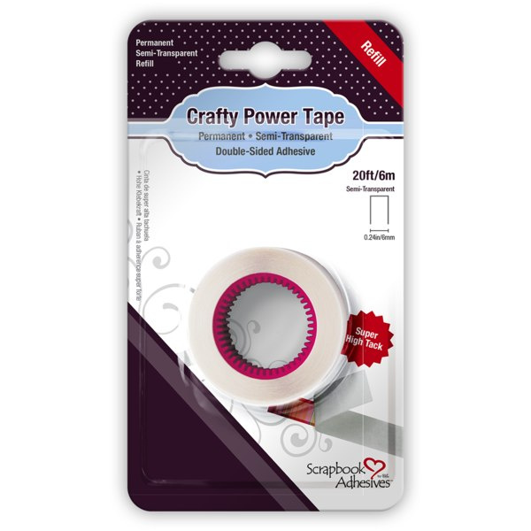 Oboustranně silně lepicí páska 0,6cm (6m)