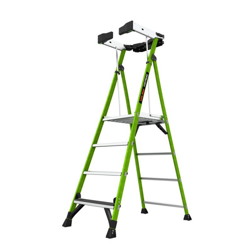 Little Giant | Fortress – sklolaminátové schůdky pro bezpečnou práci ve výšce model: 4, dosah: 307 cm
