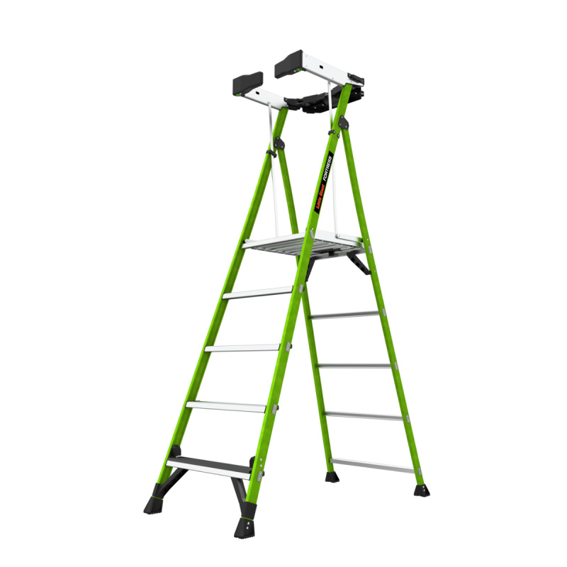 Little Giant | Fortress – sklolaminátové schůdky pro bezpečnou práci ve výšce model: 5, dosah: 335 cm