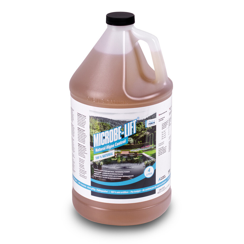 Microbe-Lift Natural Algae Control 4 l - přírodní extrakt na 400 m³ vody