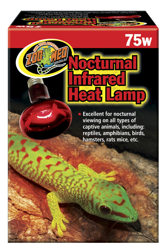 ZOOMED ZMD infra.lampa Red 75W