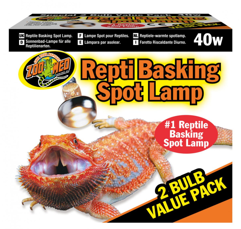 ZOOMED ZMD vyhriv.lampa Basking Spot 2ks 40W