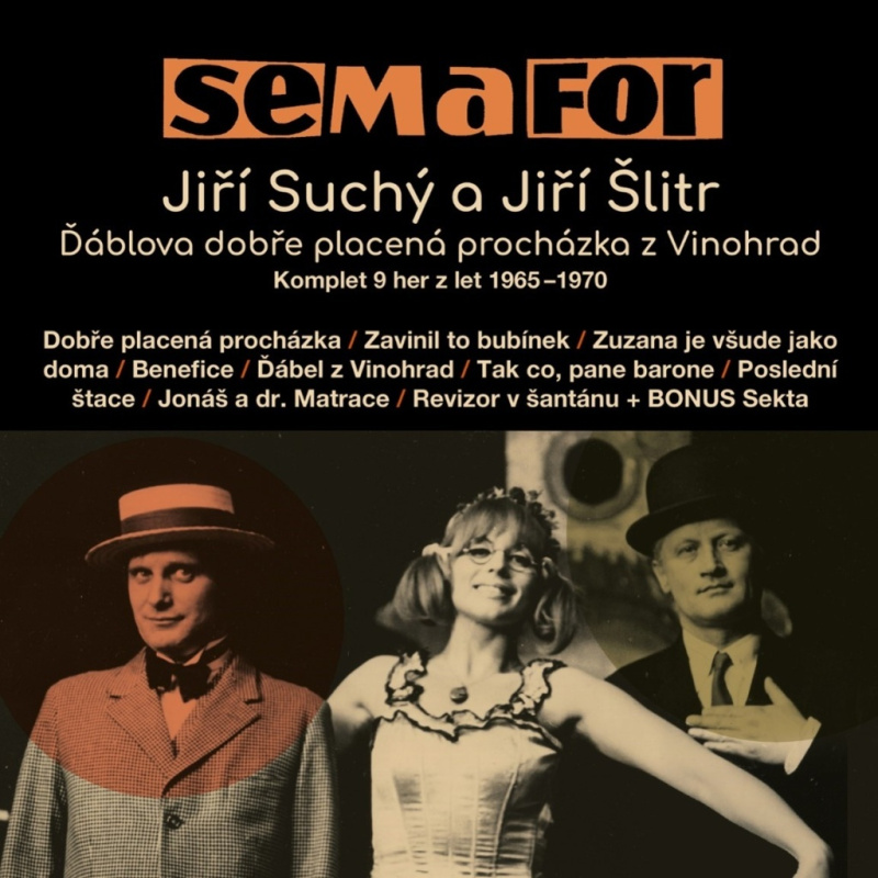 Semafor, CD - Jiří Suchý a Jiří Šlitr