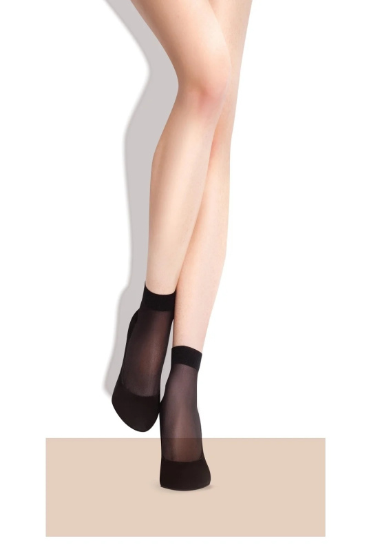 Dámské ponožky Fiore Maja C 1100 15 den A'2 mocca univerzální
