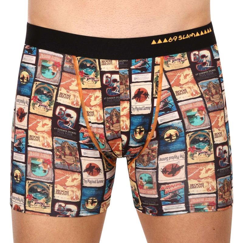69SLAM Pánské boxerky fit movie poster dylan (MBYMPO-PO) M