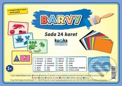 Barvy - Sada 24 karet - Petr Kupka - kniha z kategorie Učebnice a slovníky