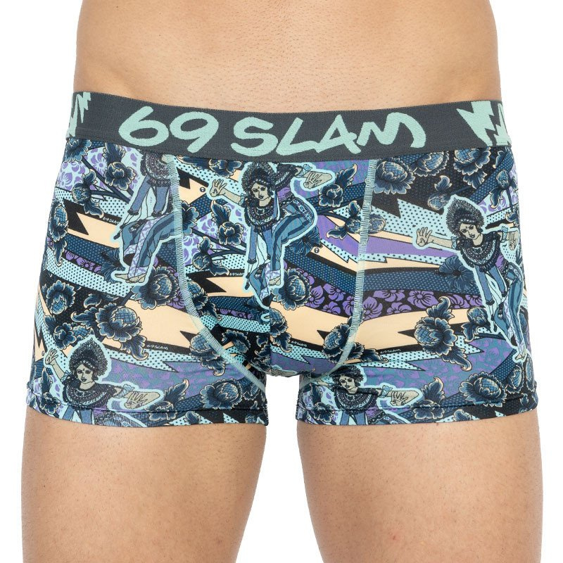 69SLAM Pánské boxerky hip bali pendet L