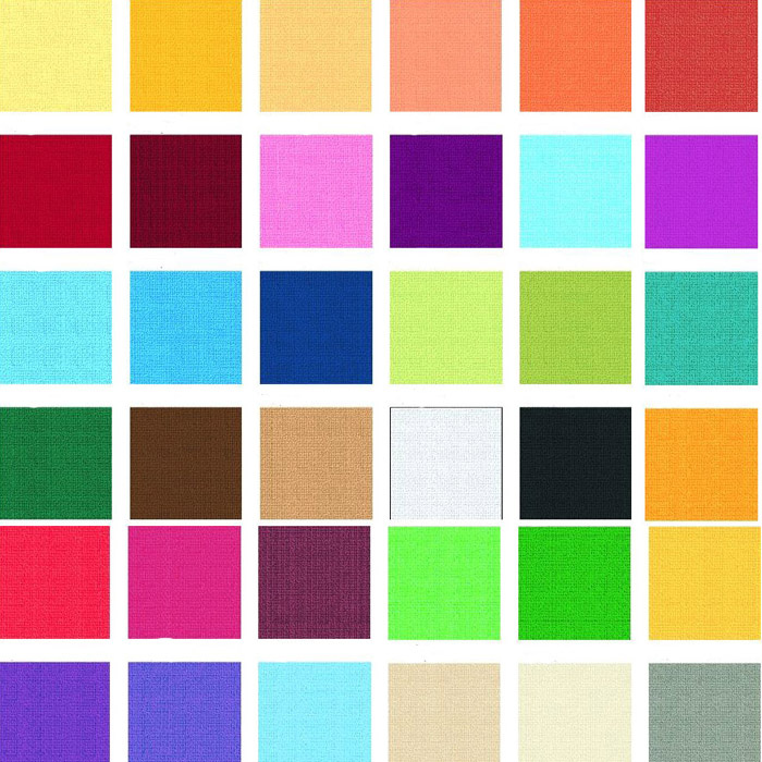 Barevné texturované čtvrtky Basic 30,5x30,5cm 220g/m2