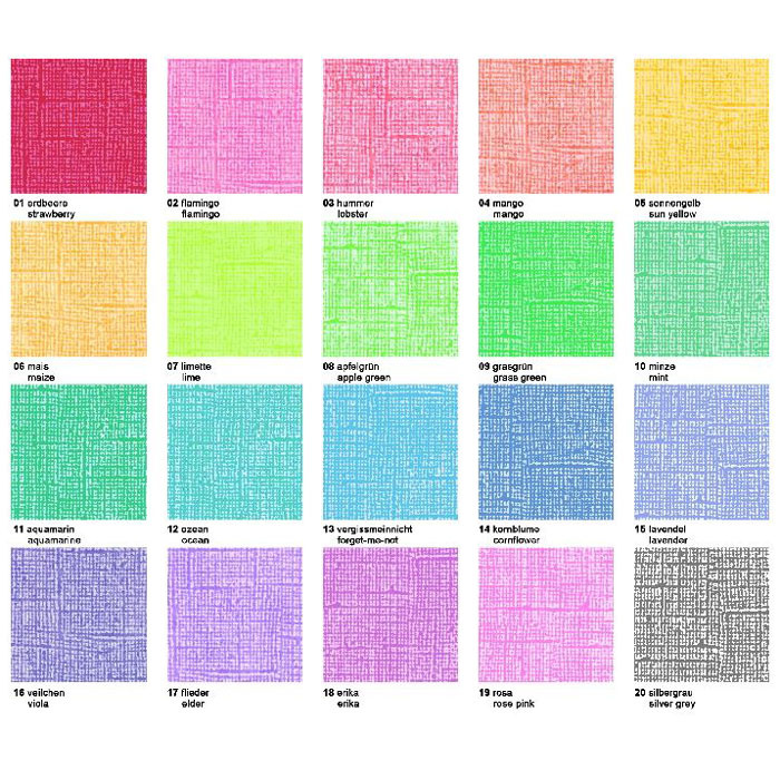 Barevné texturované čtvrtky Vintage 30,5x30,5cm 220g/m2