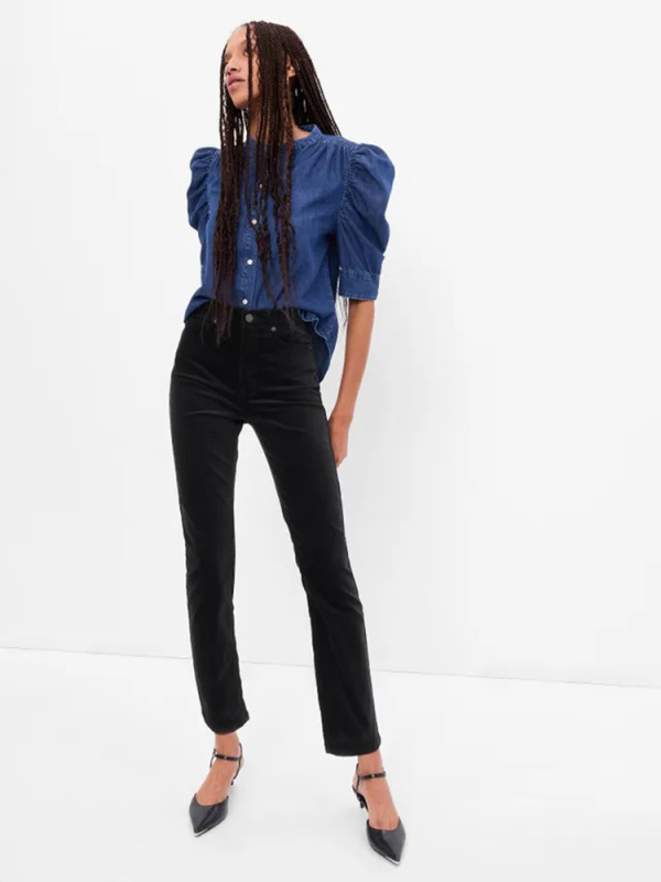 Džíny pro ženy GAP Vintage Slim 475983-02 Velikost: 32REG - standardní délka