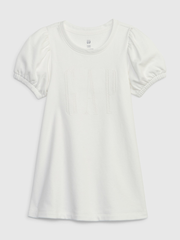 GAP Dětské šaty s logem - Holky