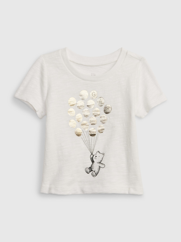 GAP Dětské tričko s potiskem Unisex - Kluci