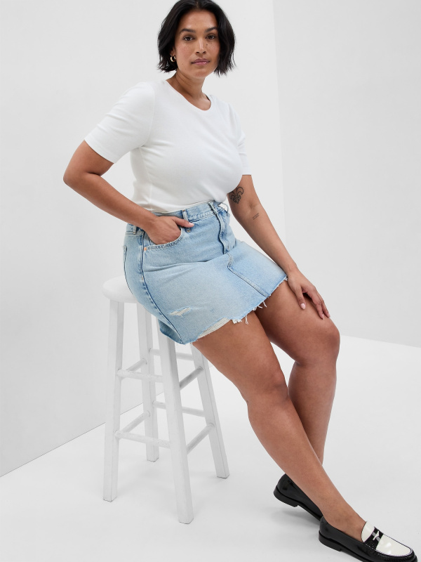 GAP Tričko s krátkým rukávem bílá Velikost: XL