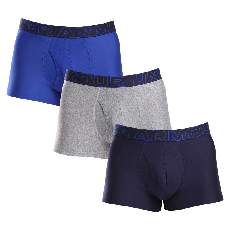 3PACK pánské boxerky Under Armour vícebarevné (1383882 400) M, trenky / trenýrky