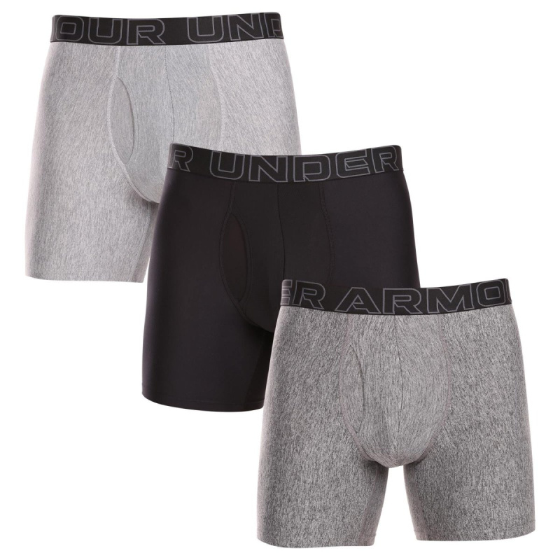 3PACK pánské boxerky Under Armour vícebarevné (1383878 035) XL, trenky / trenýrky